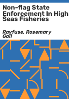 Non-flag_state_enforcement_in_high_seas_fisheries