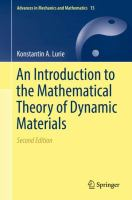 An_introduction_to_the_mathematical_theory_of_dynamic_materials