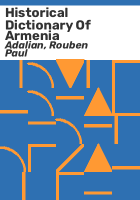 Historical_dictionary_of_Armenia