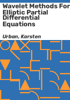 Wavelet_methods_for_elliptic_partial_differential_equations