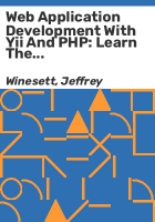 Web_application_development_with_Yii_and_PHP
