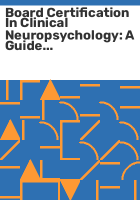 Board_certification_in_clinical_neuropsychology