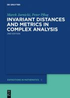 Invariant_distances_and_metrics_in_complex_analysis