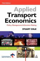 Applied_transport_economics