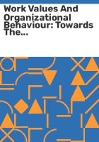 Work_values_and_organizational_behaviour