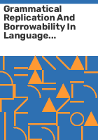 Grammatical_replication_and_borrowability_in_language_contact