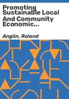 Promoting_sustainable_local_and_community_economic_development