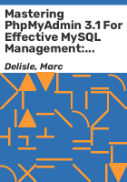 Mastering_phpMyAdmin_3_1_for_effective_MySQL_management