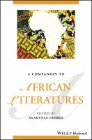 A_companion_to_african_literatures