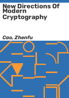 New_directions_of_modern_cryptography