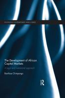 The_development_of_African_capital_markets