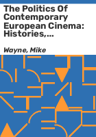 The_politics_of_contemporary_European_cinema