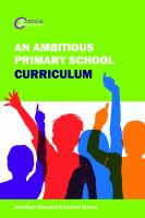 An_ambitious_primary_school_curriculum