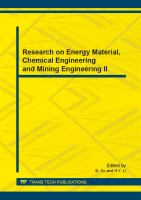 Research_on_energy_material__chemical_engineering_and_mining_engineering_II