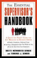 The_essential_supervisor_s_handbook