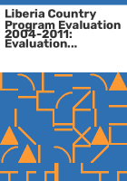 Liberia_Country_Program_Evaluation_2004-2011