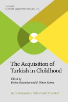 The_acquisition_of_Turkish_in_childhood