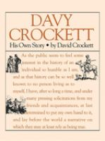 Davy_Crockett__his_own_story