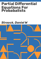 Partial_differential_equations_for_probabalists