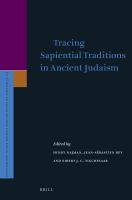 Tracing_Sapiential_traditions_in_ancient_Judaism