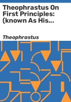 Theophrastus_On_first_principles