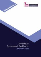 Apm_project_fundamentals_qualification_study_guide