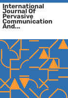 International_journal_of_pervasive_communication_and_communications