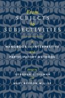 From_subjects_to_subjectivities