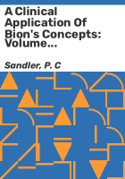 A_clinical_application_of_Bion_s_concepts