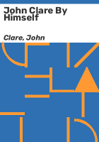 John_Clare_by_himself
