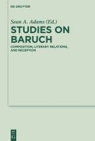 Studies_on_Baruch