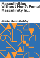 Masculinities_without_men_