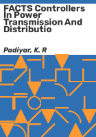 FACTS_controllers_in_power_transmission_and_distributio