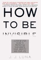 How_to_be_invisible