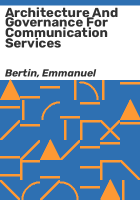 Architecture_and_governance_for_communication_services