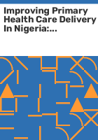 Improving_primary_health_care_delivery_in_Nigeria