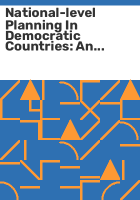 National-level_planning_in_democratic_countries