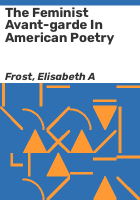 The_feminist_avant-garde_in_American_poetry