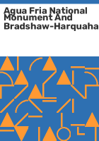 Agua_Fria_National_Monument_and_Bradshaw-Harquahala_draft_resource_management_plan_and_draft_environmental_impact_statement