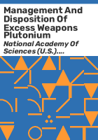 Management_and_disposition_of_excess_weapons_plutonium