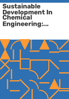 Sustainable_development_in_chemical_engineering
