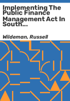 Implementing_the_public_finance_management_act_in_South_Africa