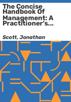 The_concise_handbook_of_management