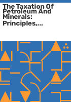The_taxation_of_petroleum_and_minerals