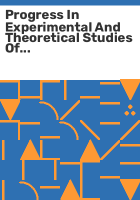 Progress_in_experimental_and_theoretical_studies_of_clusters
