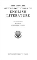 The_Concise_Oxford_dictionary_of_English_literature