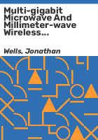 Multi-gigabit_microwave_and_millimeter-wave_wireless_communications
