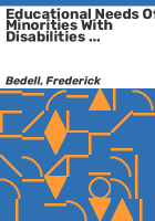 Educational_needs_of_minorities_with_disabilities__reactions