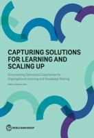 Capturing_solutions_for_learning_and_scaling_up
