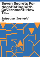 Seven_secrets_for_negotiating_with_government